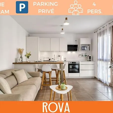Zenbnb - Rova - 4 Pers - Centre Ville- Wifi Annemasse